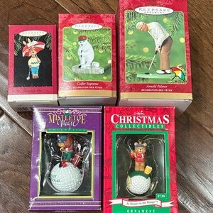 Hallmark Keepsake & Collectible Golfing Ornaments